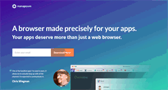 Desktop Screenshot of manageyum.com